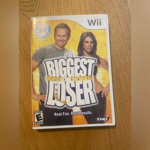 The Biggest Loser game for Wii console and fit board